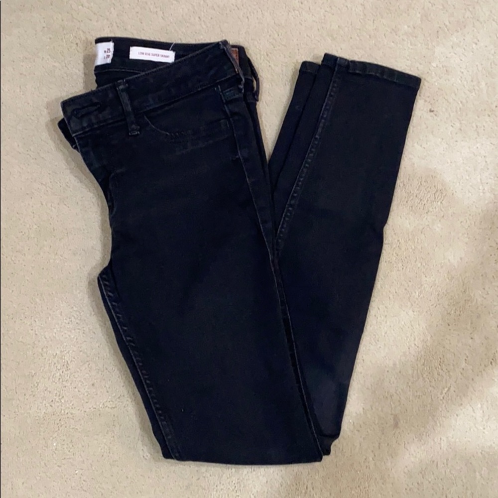 Black Hollister Pants/jeans
